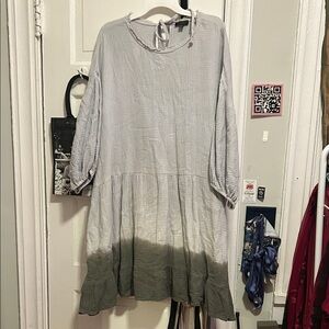 Current air oversized dress